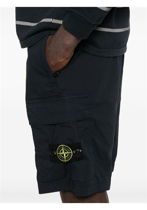 pantaloncini l100020 uomo navy STONE ISLAND | L1S15 L100020 S0003V0020